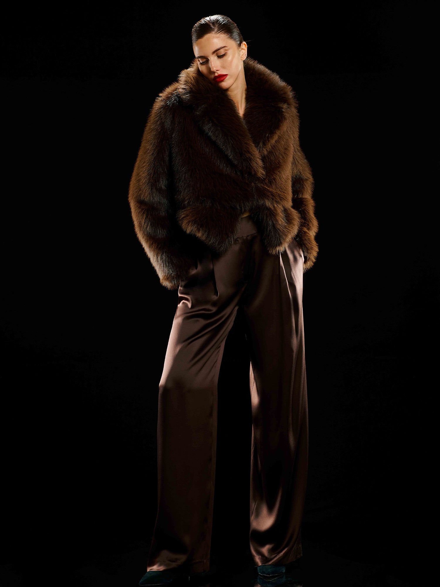 Faux Fur Bomber
