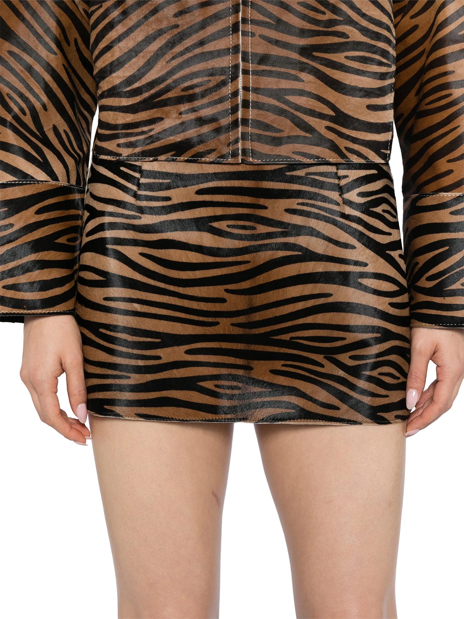 Zebra Tellier Mini Skirt