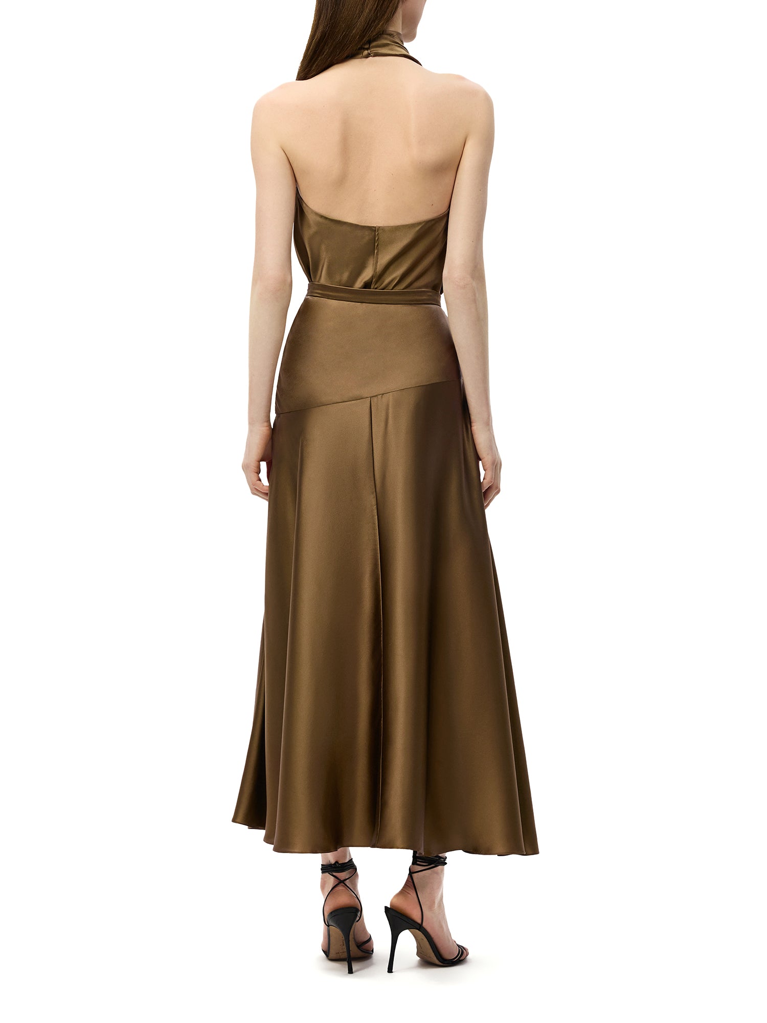 Cusette Silk Halter Top