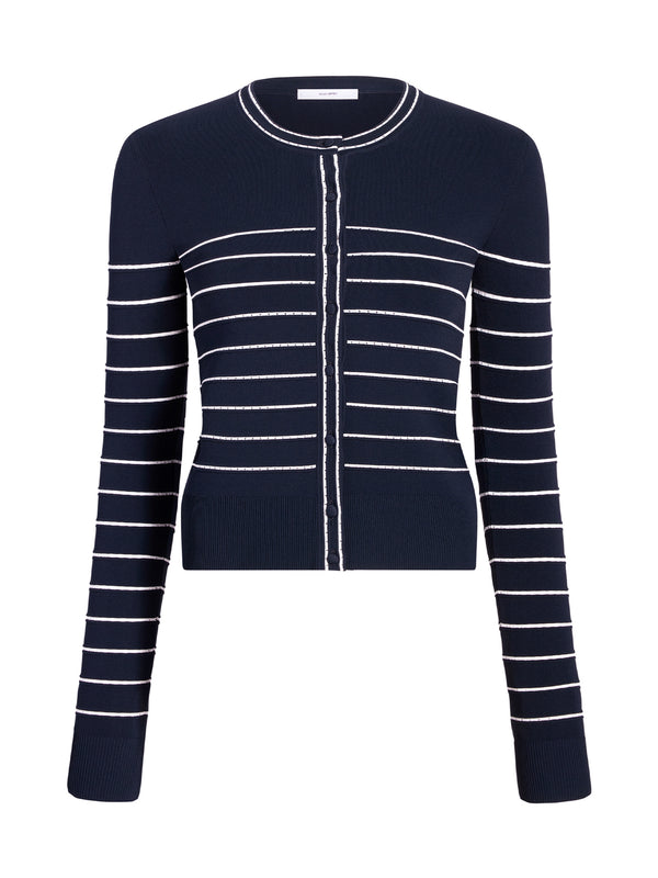 Faye Striped Cardigan