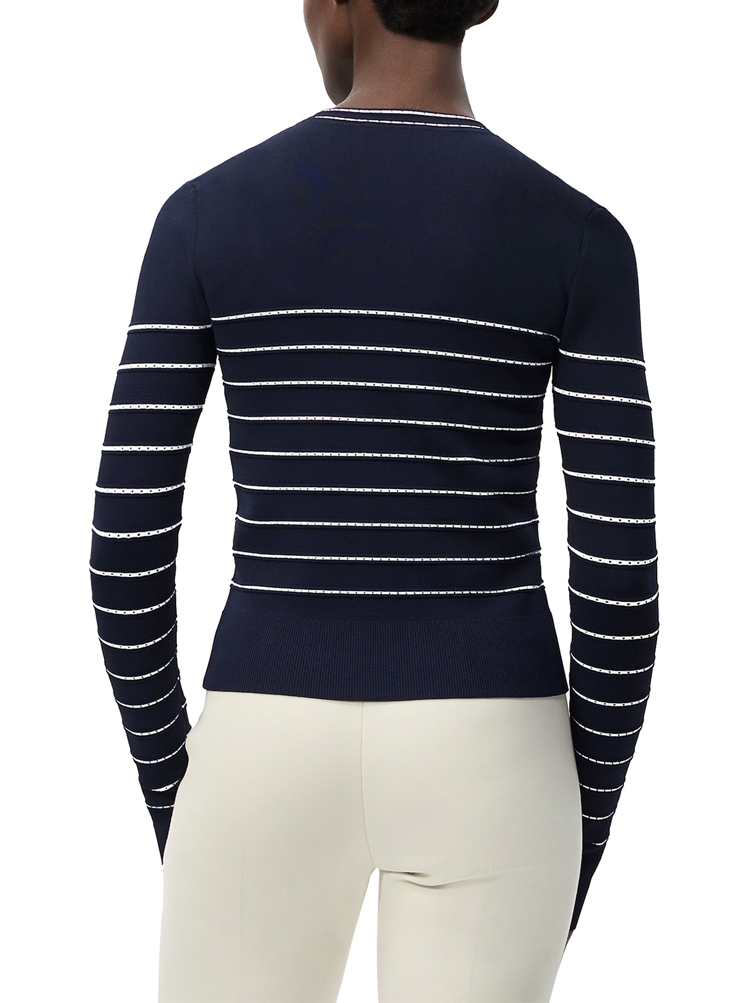 Faye Striped Cardigan