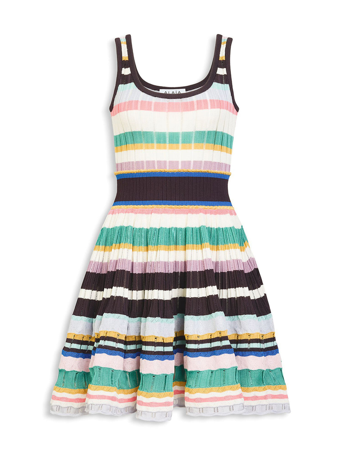 Multicolor Crinoline Mini Dress