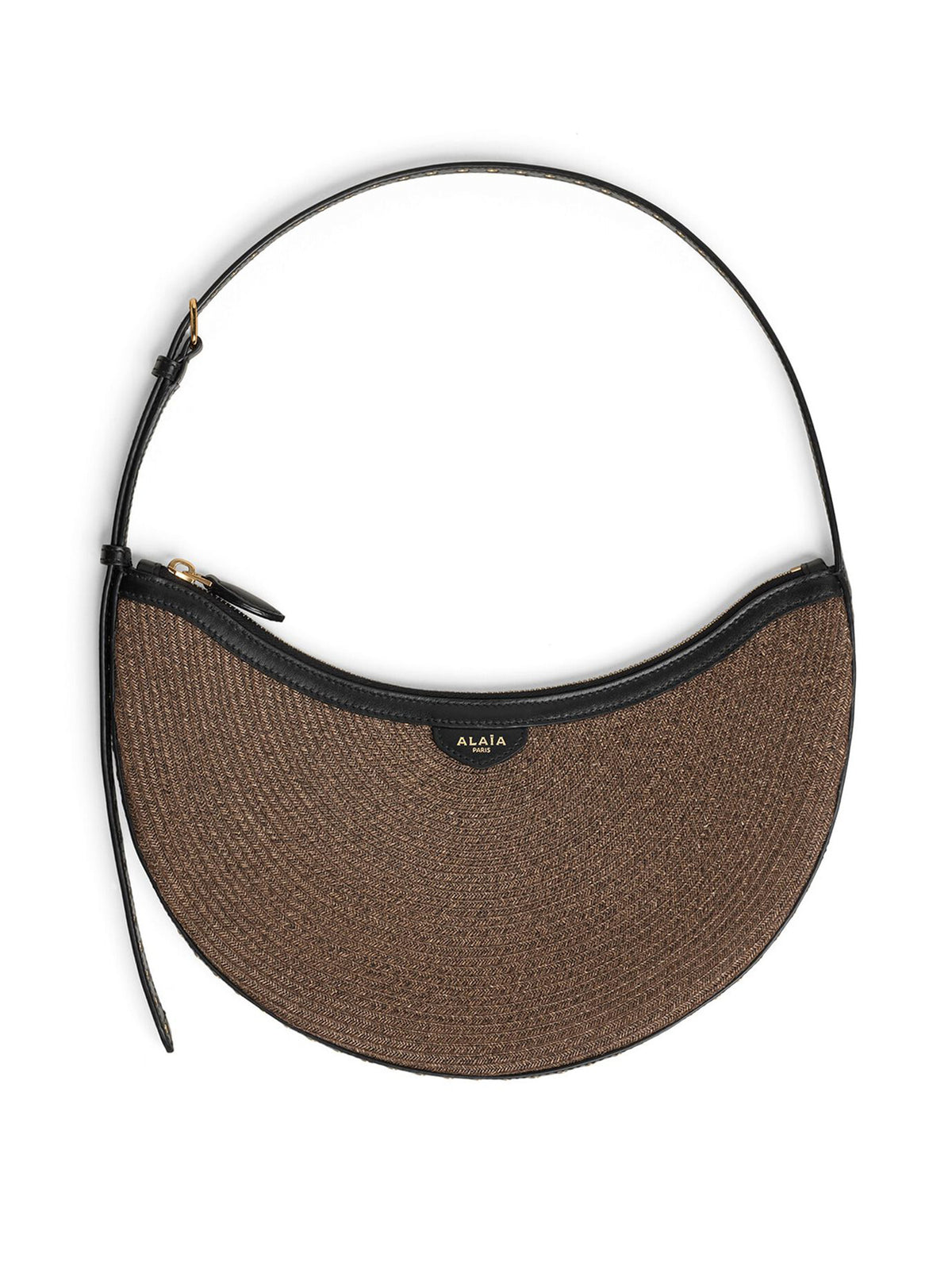 Paper Straw One Piece Demi Lune Bag