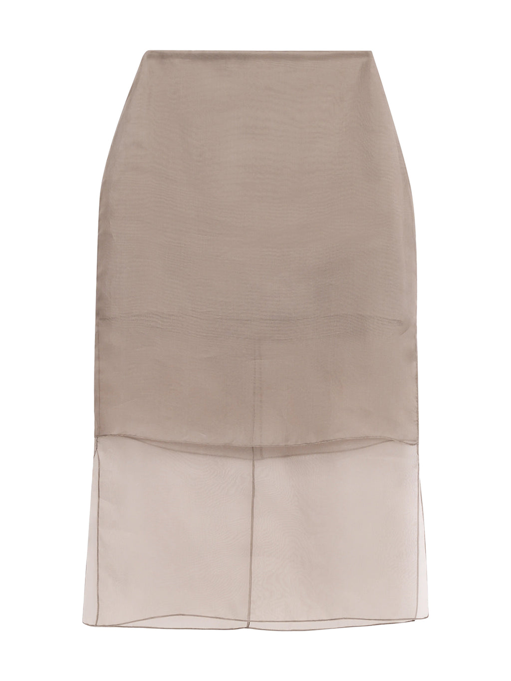 Brandon Maxwell | Brett Silk Organza Pencil Skirt – Kirna Zabête