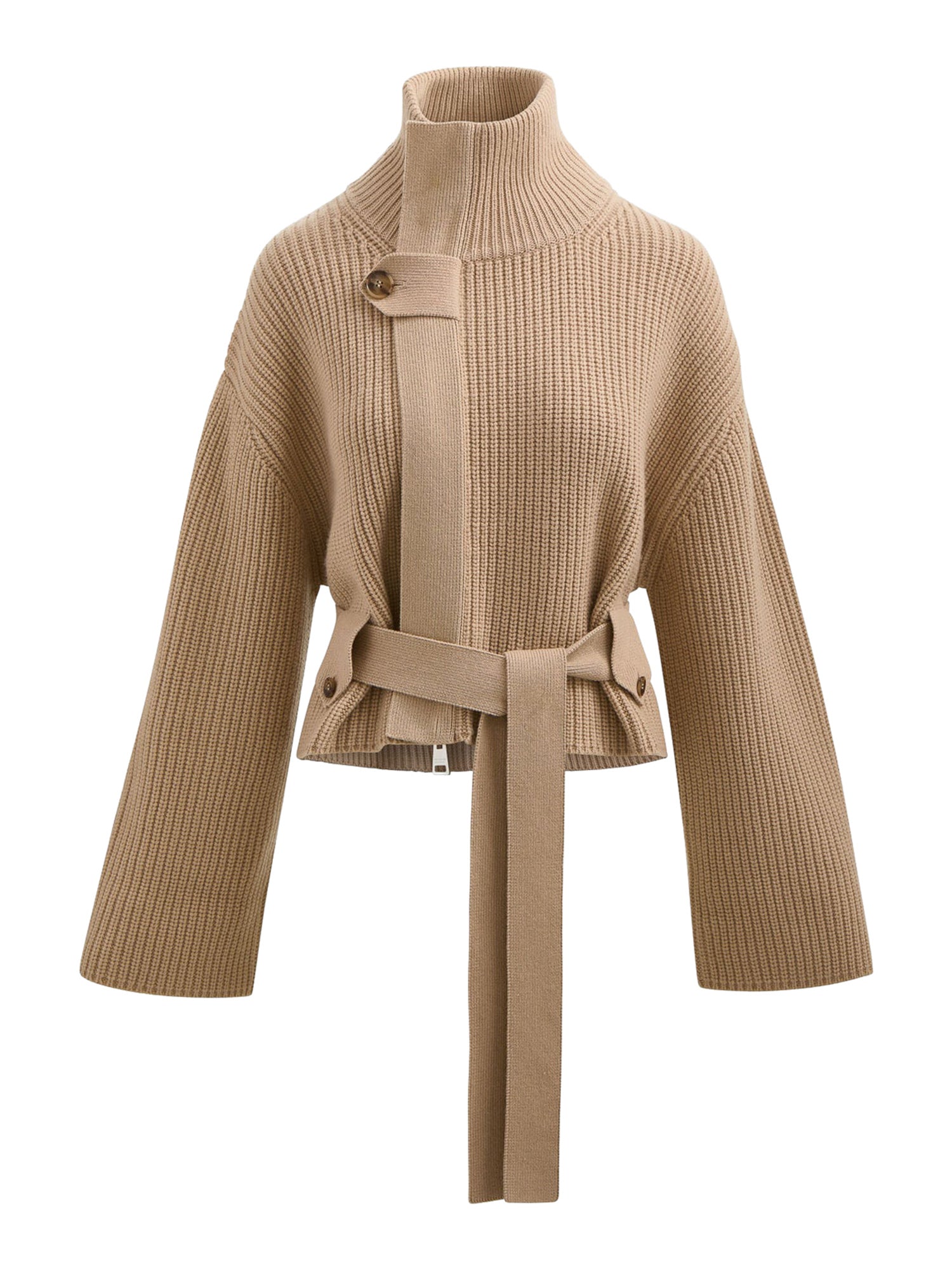 Neal Belted Cashmere Sweater