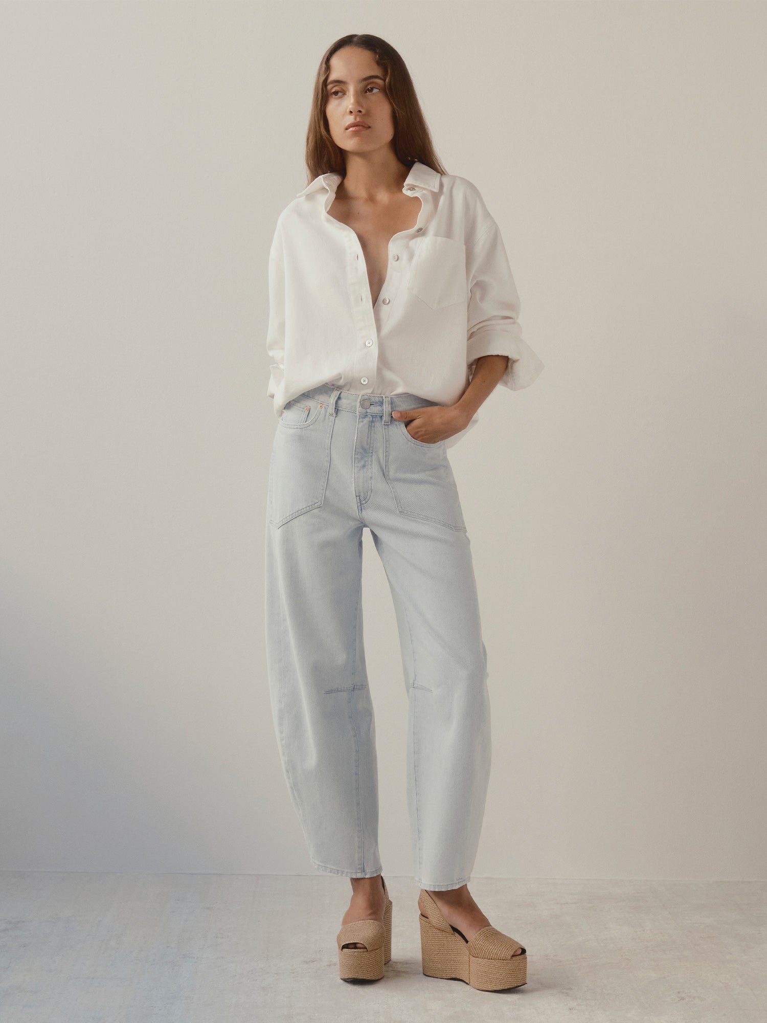 Miro Barrel High Rise Jeans