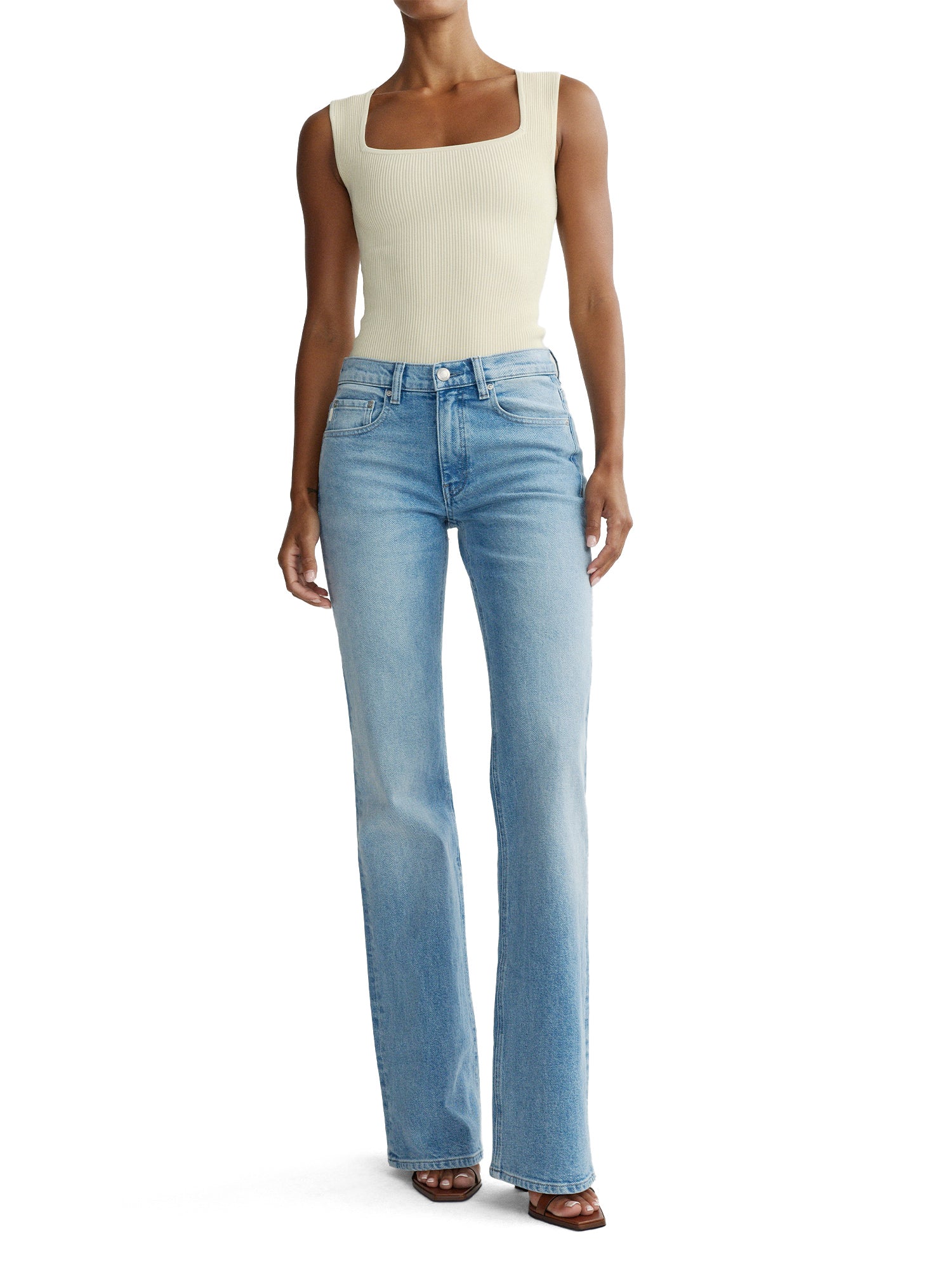 Bella Slim Boot Mid-Rise Jeans