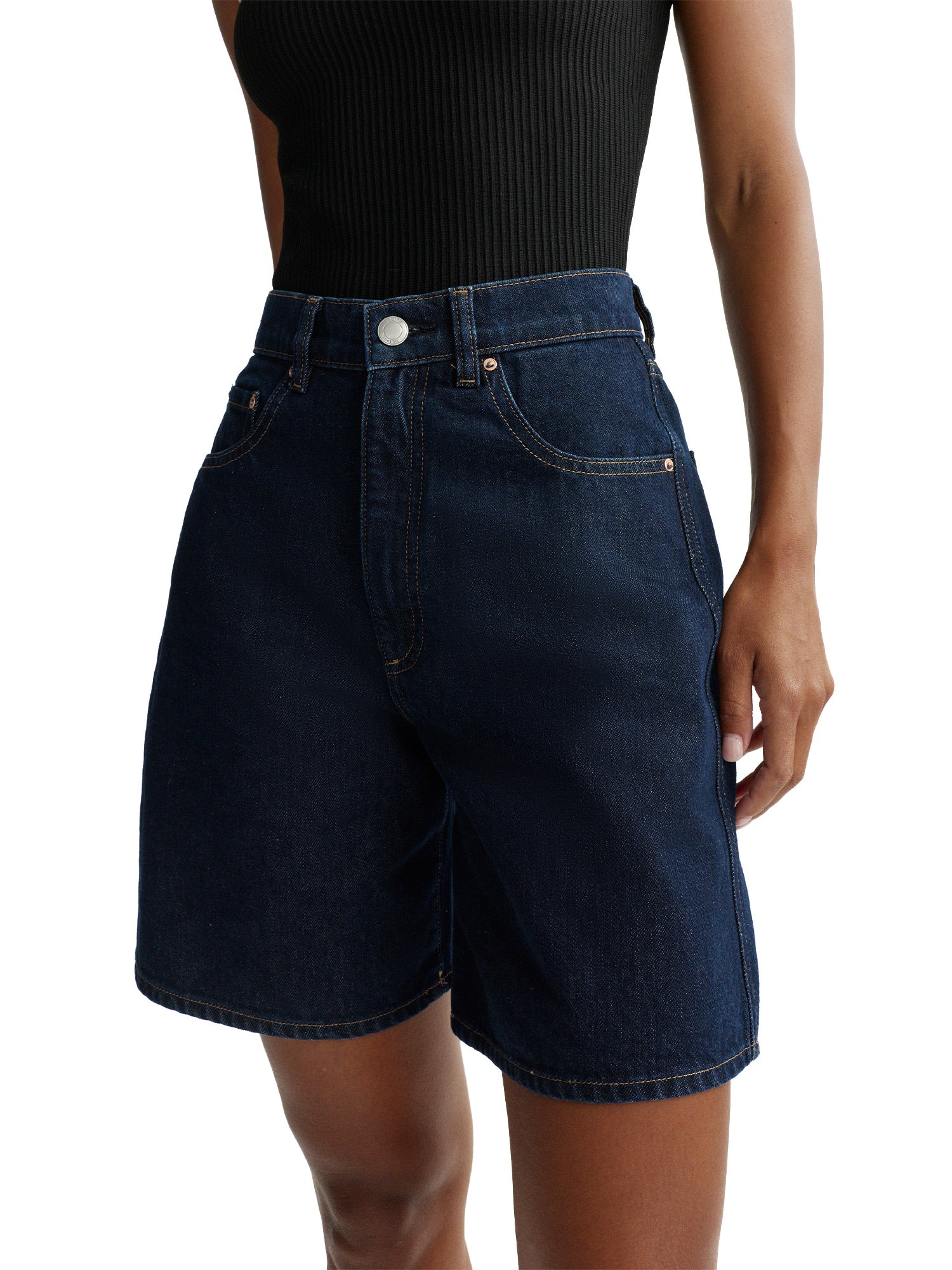 Taylor Relaxed High Rise Jean Shorts 7"