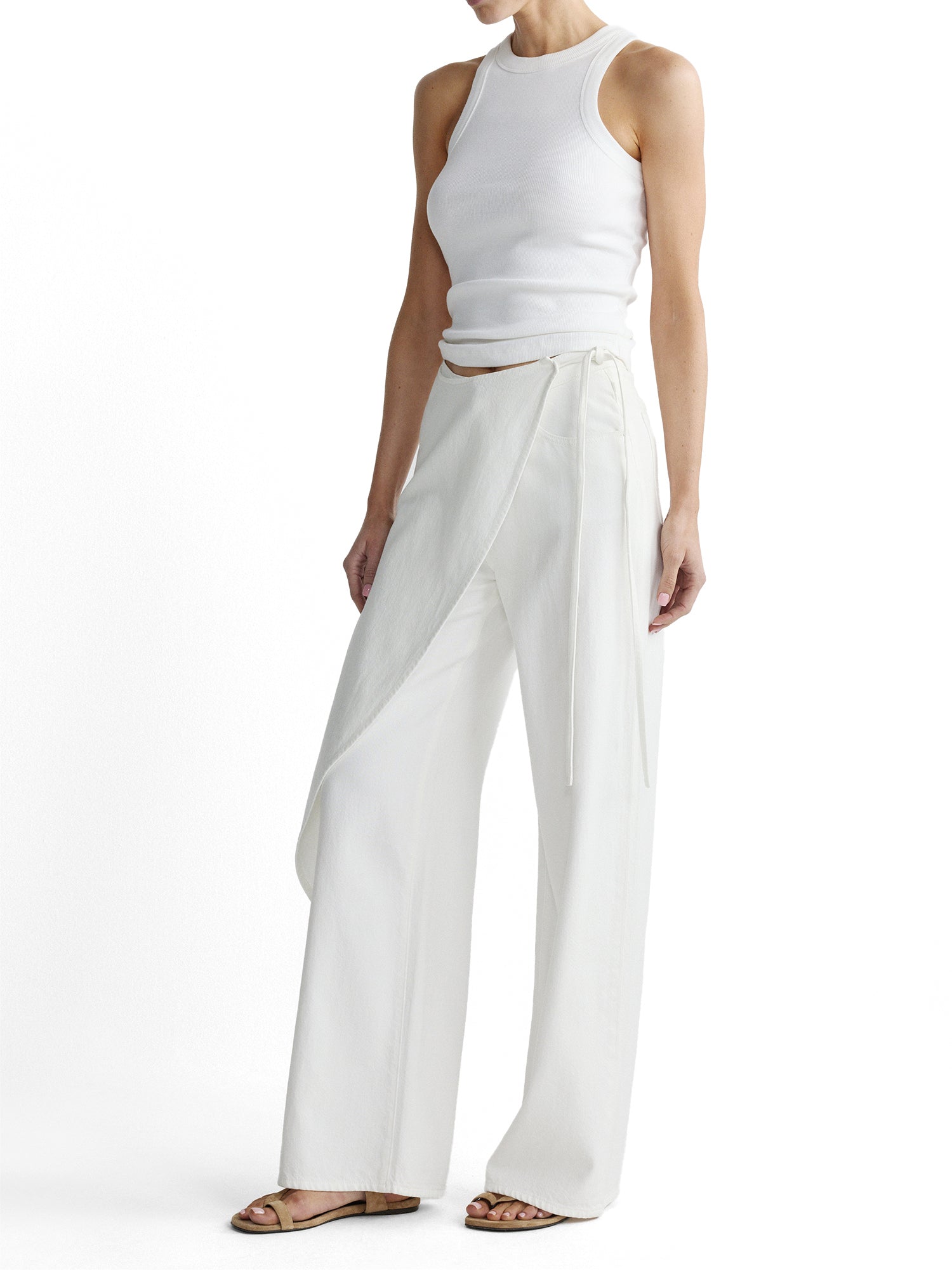 Zoie Relaxed Wrap Pants