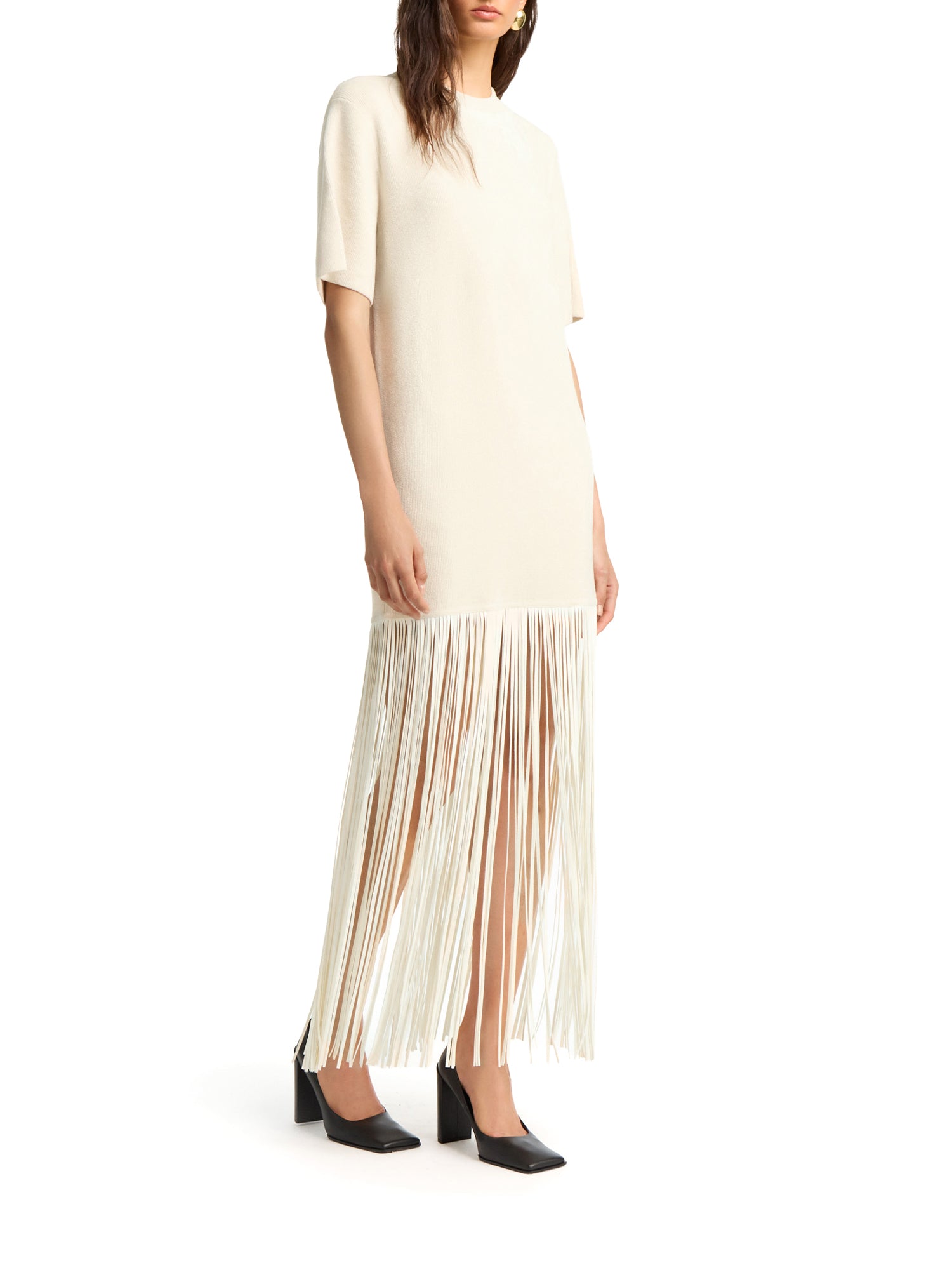 Nikki Fringe Maxi Dress