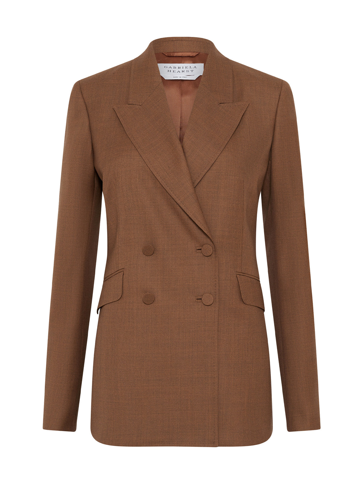 Angela Wool-Silk Blazer