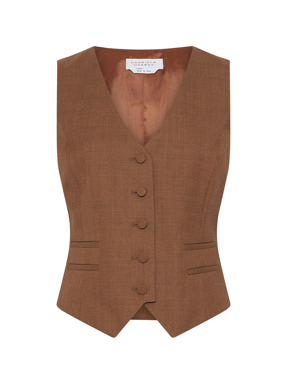 Coleridge Wool-Silk Vest