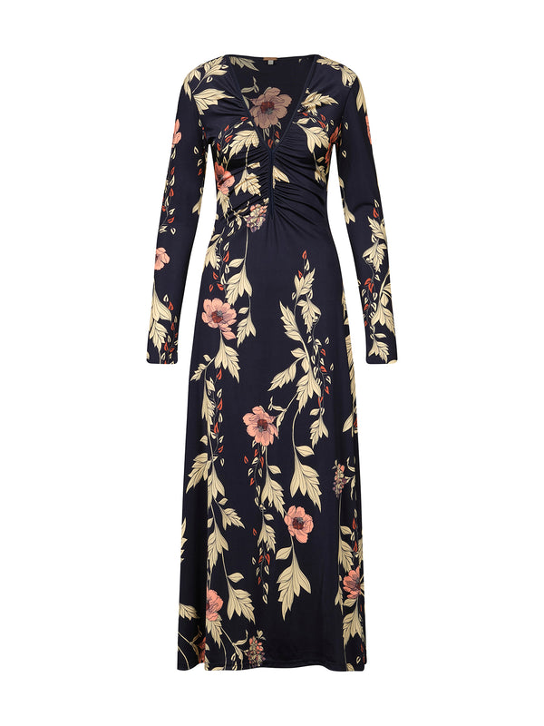 Alma Bordada Midi Dress