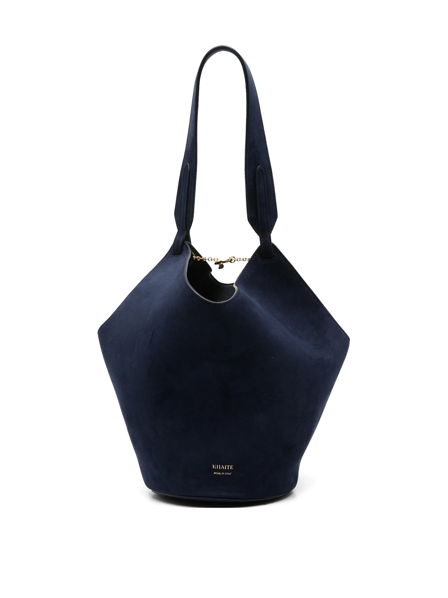 Suede Mini Lotus Tote