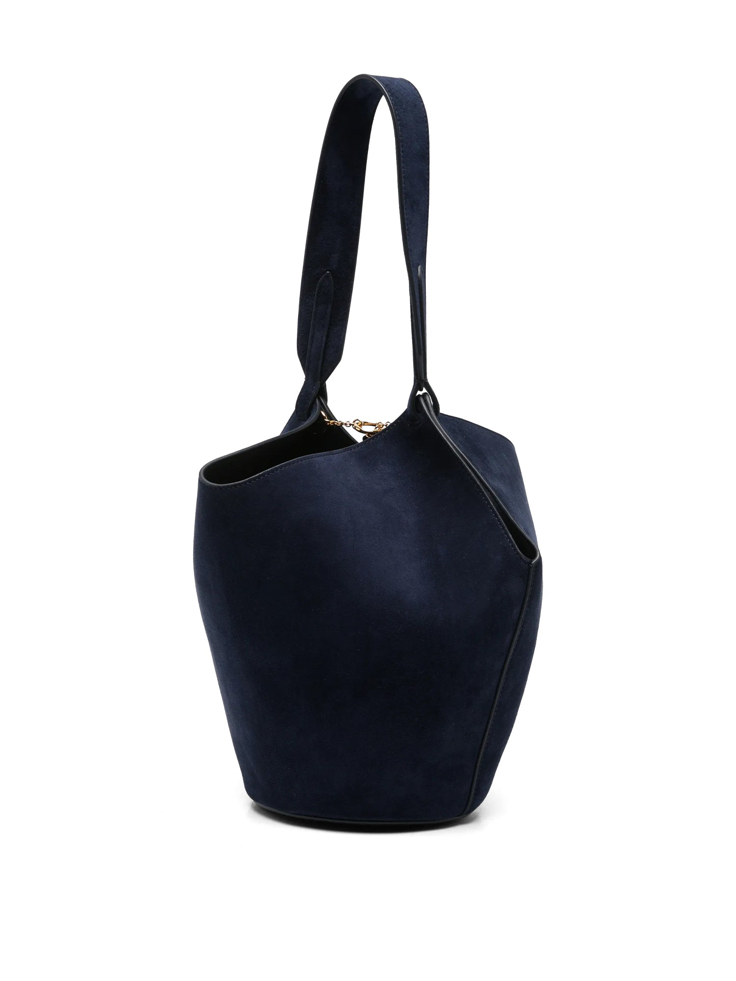 Suede Mini Lotus Tote