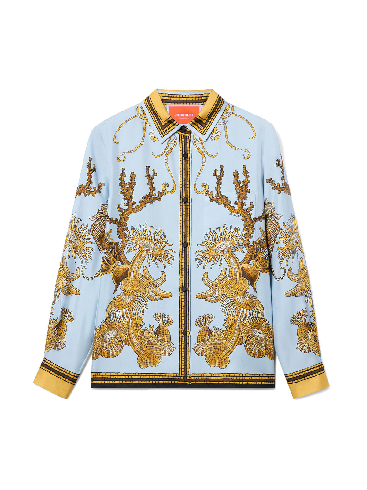 Silk Twill Boy Shirt