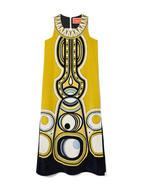 Totem Cotton Terry Midi Dress