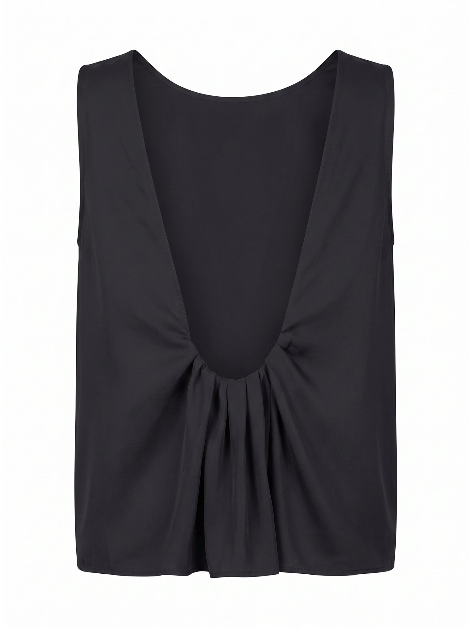 Gema Sleeveless Silk Top
