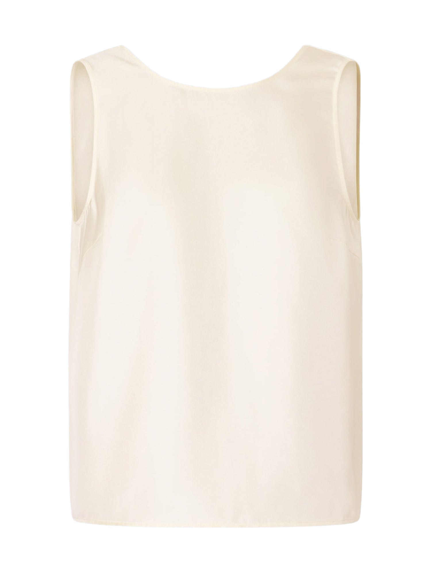 Gema Sleeveless Silk Top