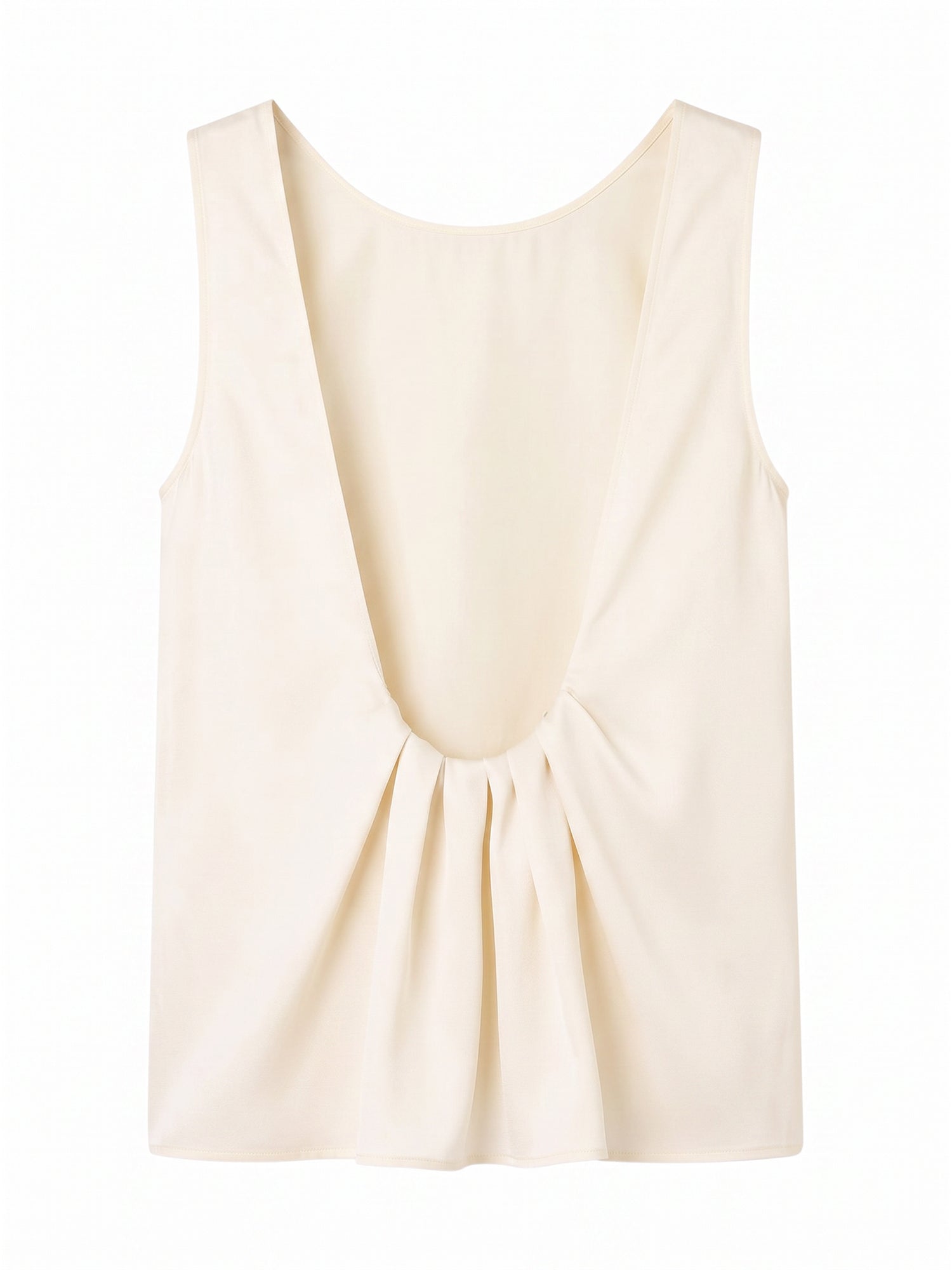 Gema Sleeveless Silk Top