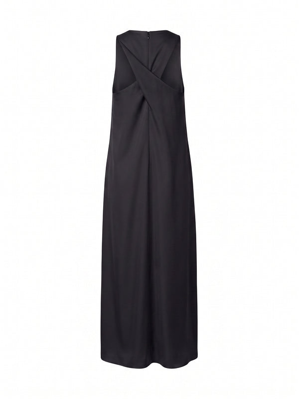 Paloma Silk Twist Midi Dress