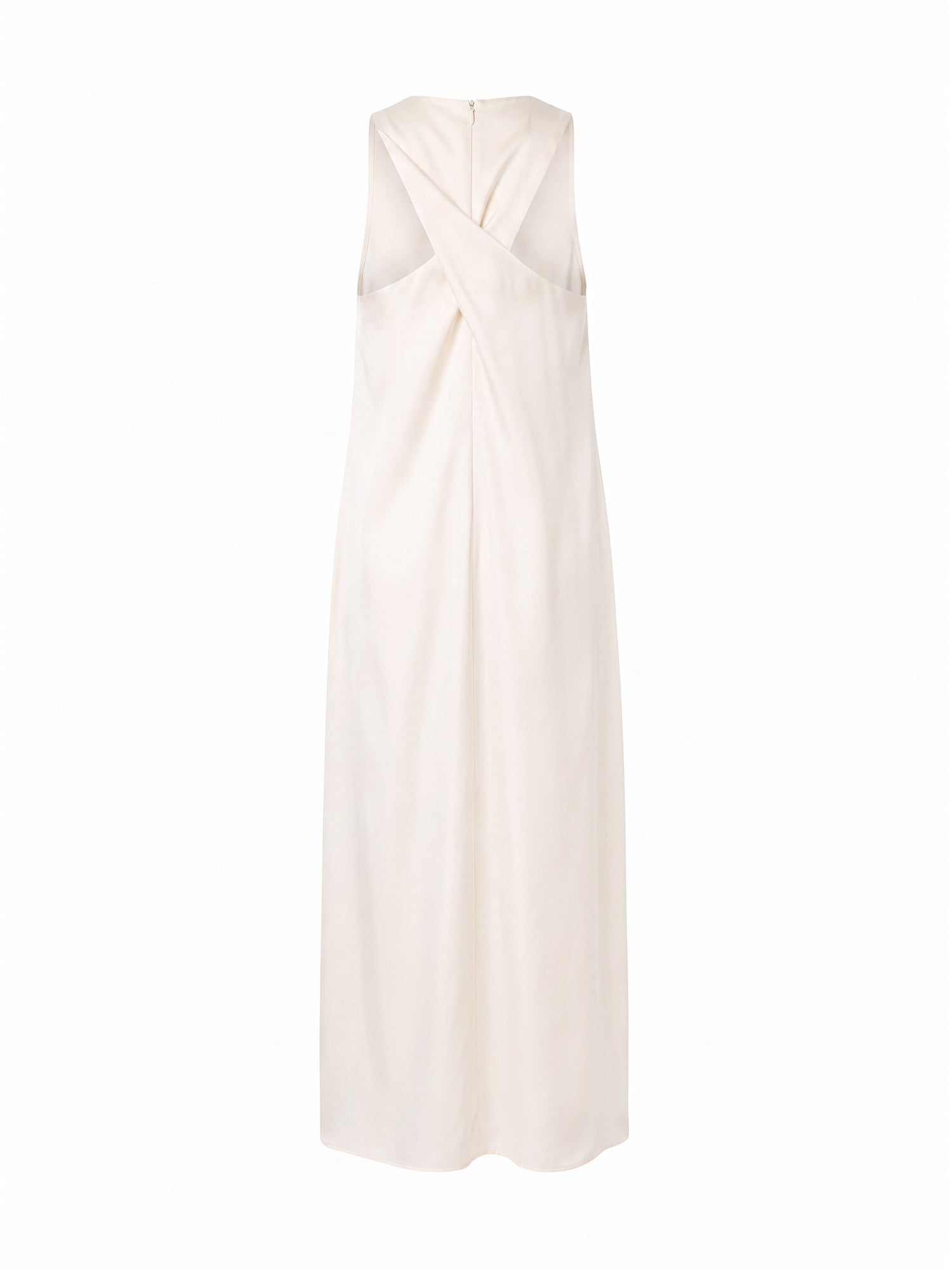 Paloma Silk Twist Midi Dress