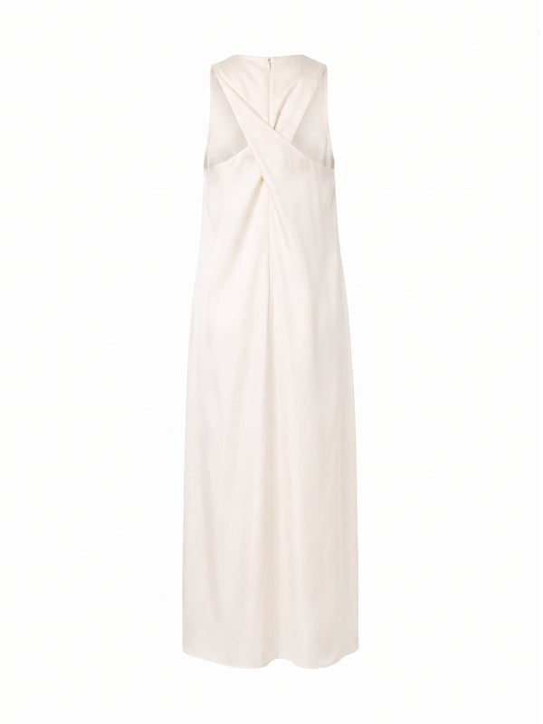 Paloma Silk Twist Midi Dress