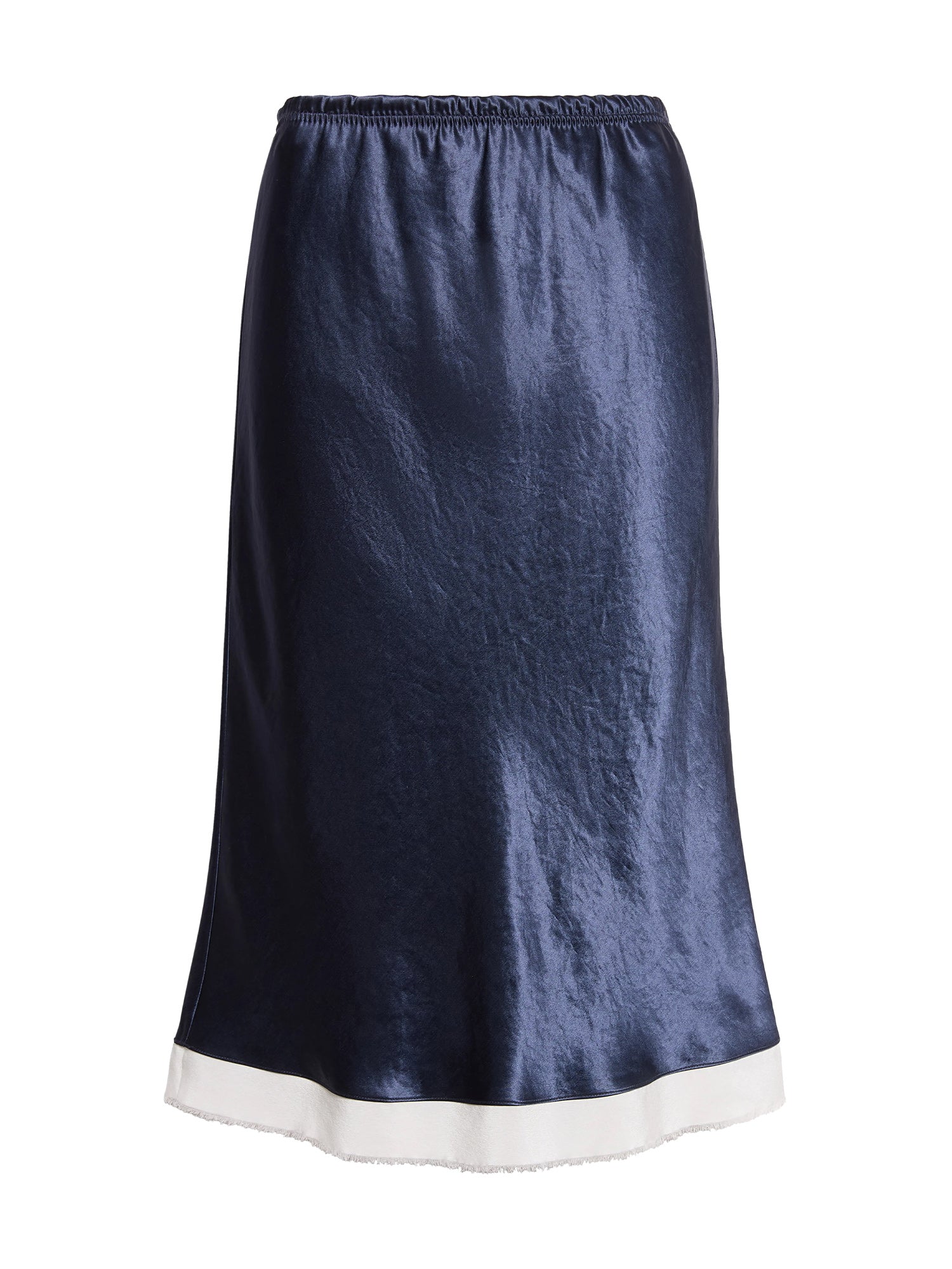 Bias Ribbon Midi Skirt