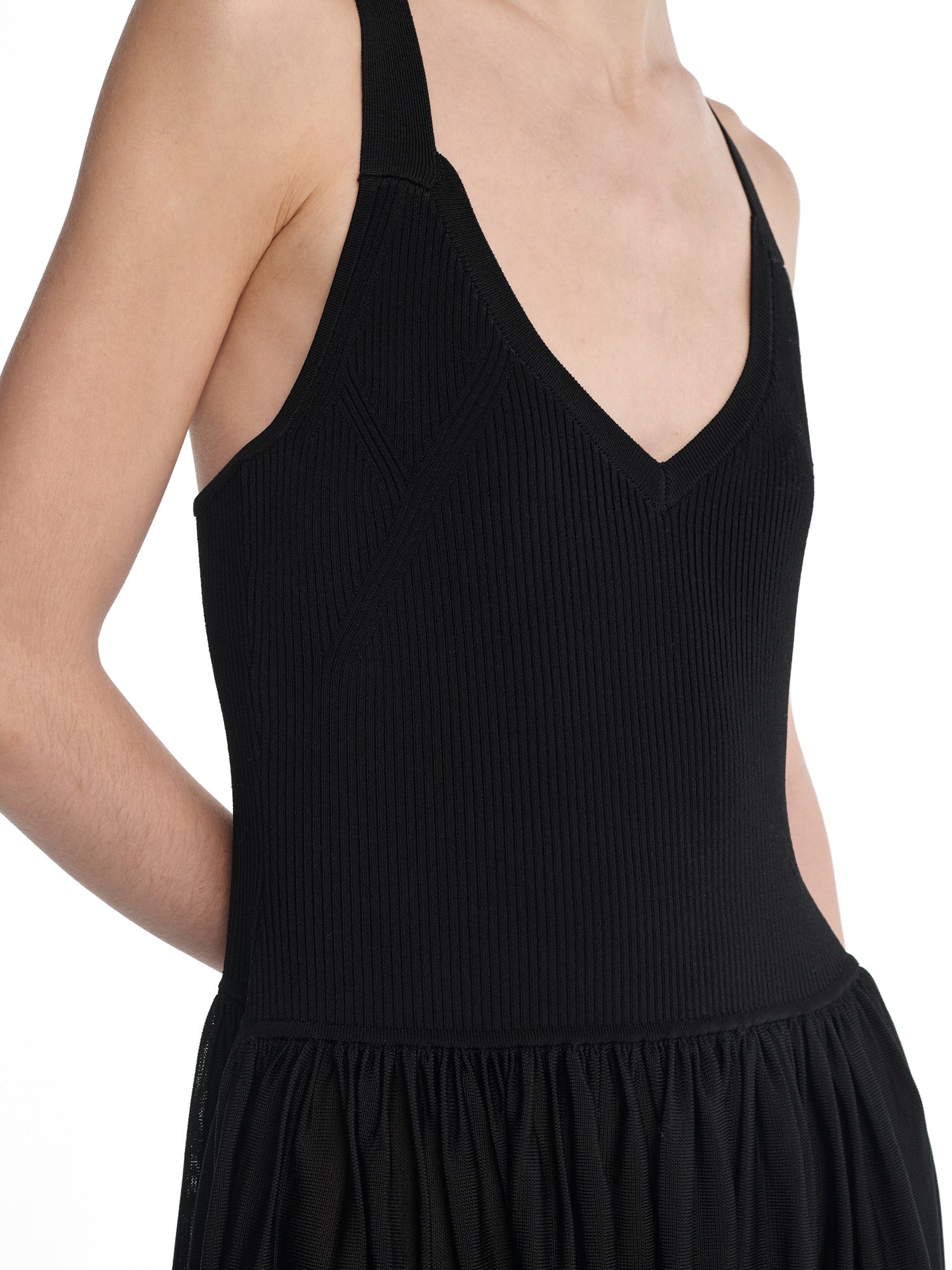 Wave Tank Midi Dress