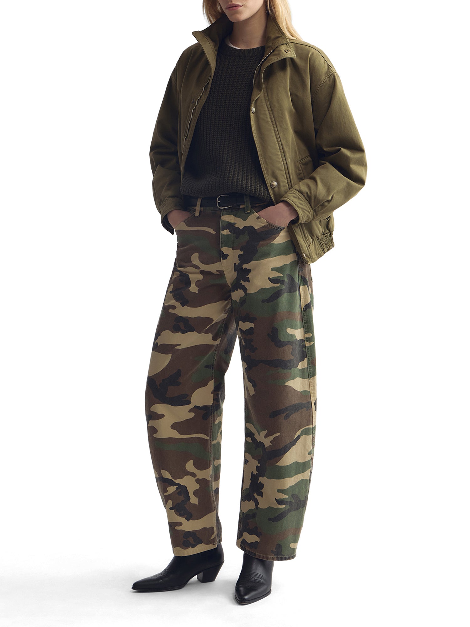 Klaire Cotton Blouson Jacket