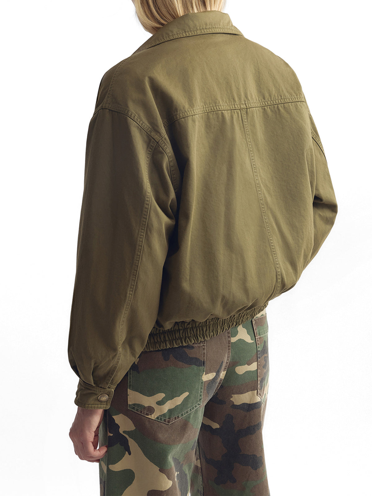Klaire Cotton Blouson Jacket