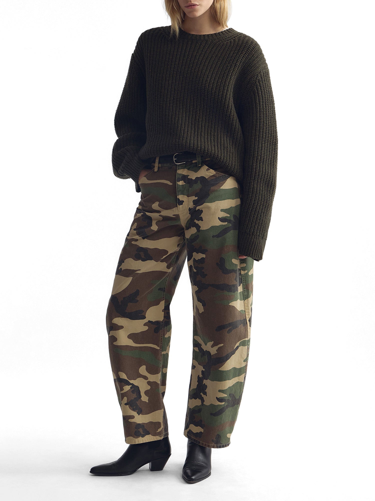 Camo Tribeca Cotton Pants