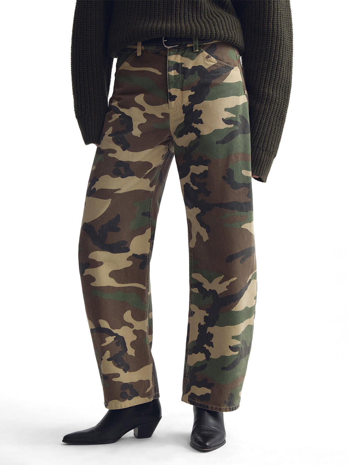 Camo Tribeca Cotton Pants