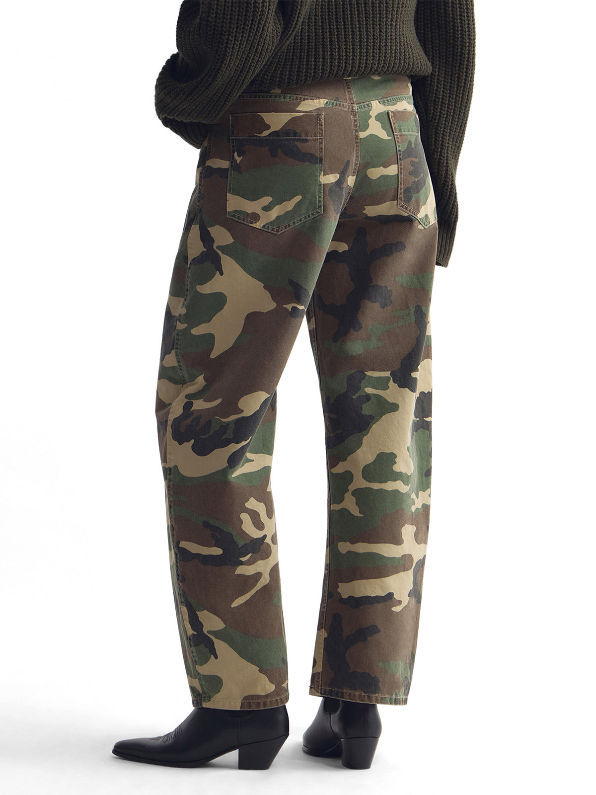 Camo Tribeca Cotton Pants