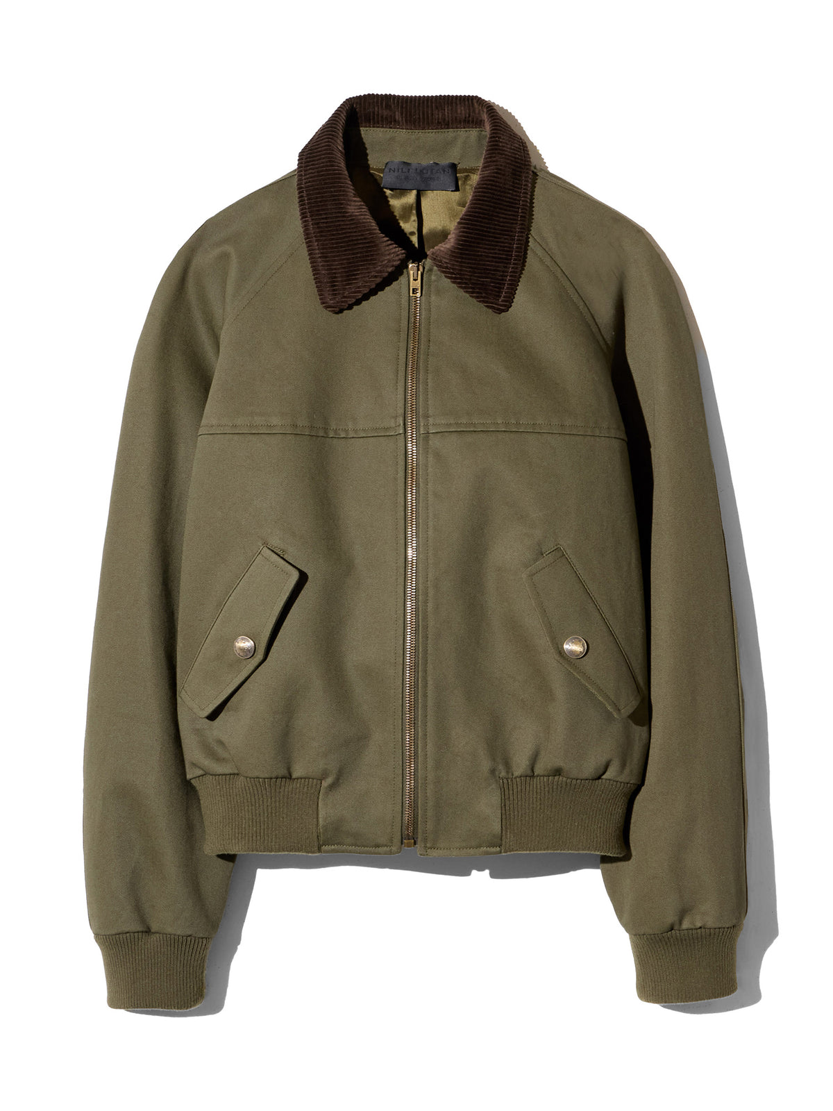 Victor Cropped Cotton Bomber Jacket