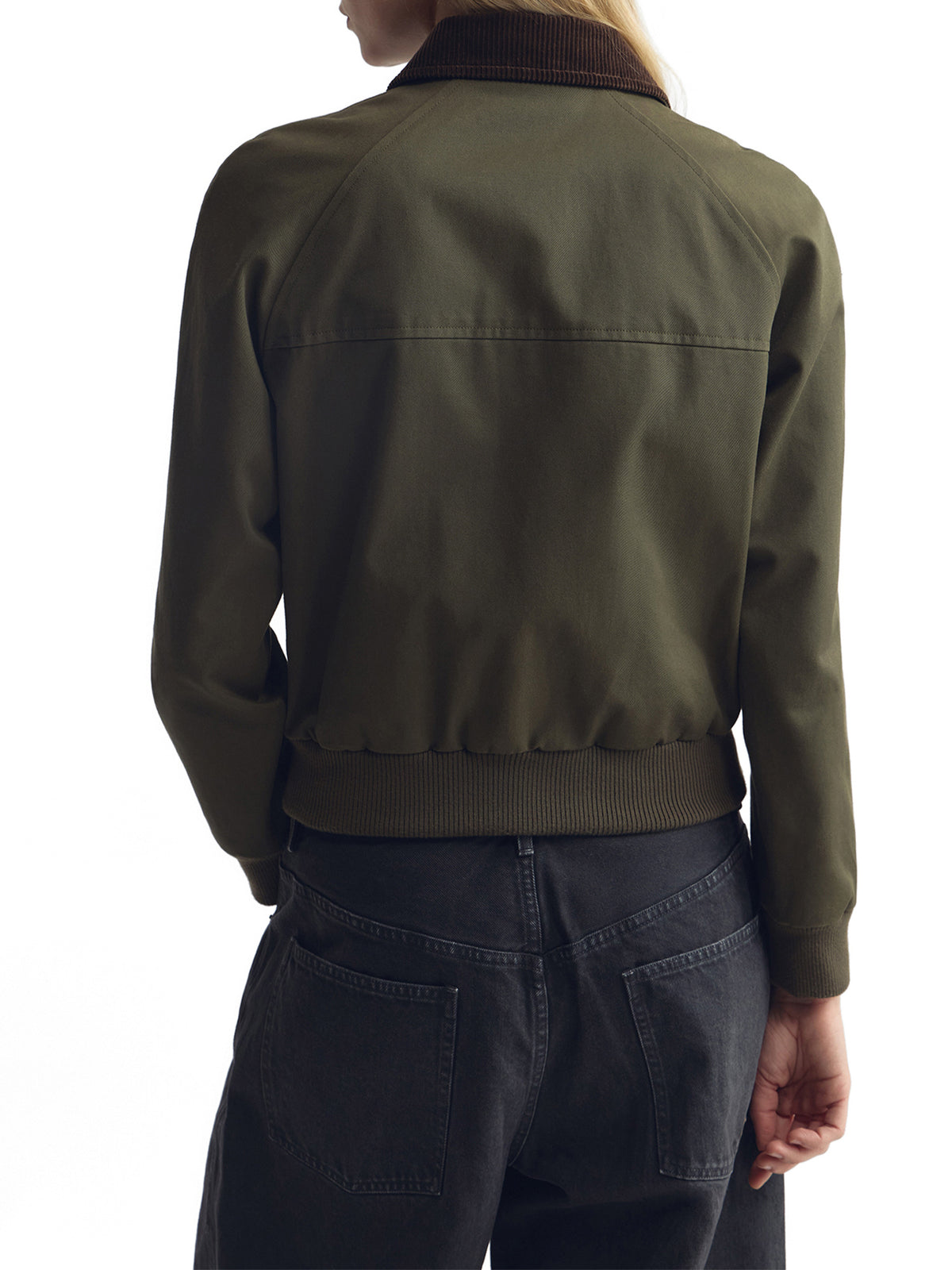 Victor Cropped Cotton Bomber Jacket