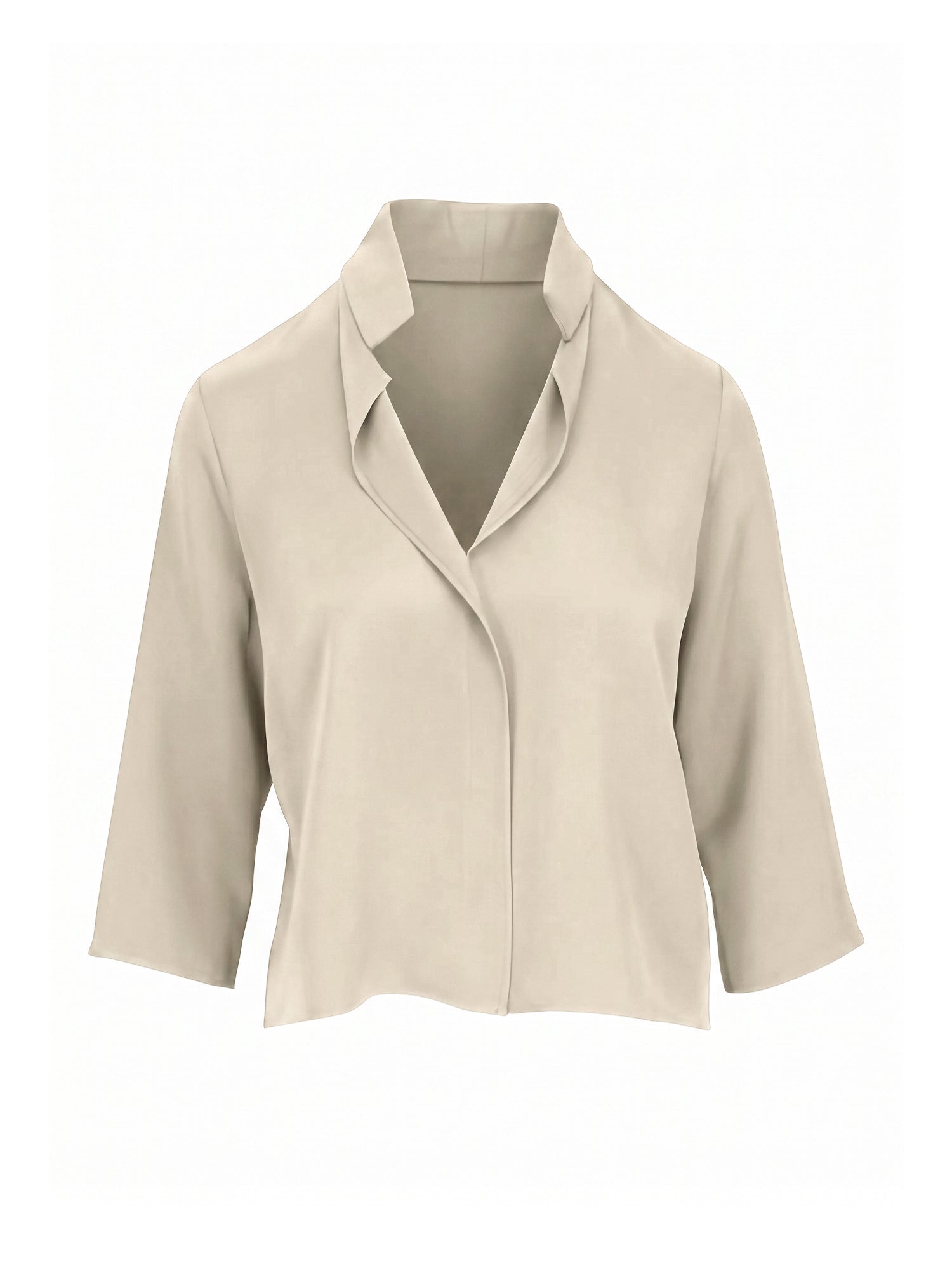 Squarefront Frolic Silk Top