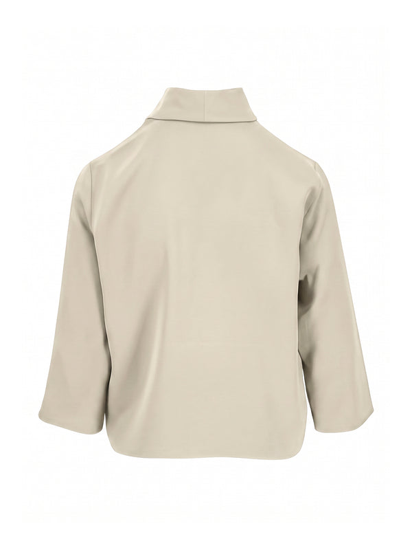 Squarefront Frolic Silk Top