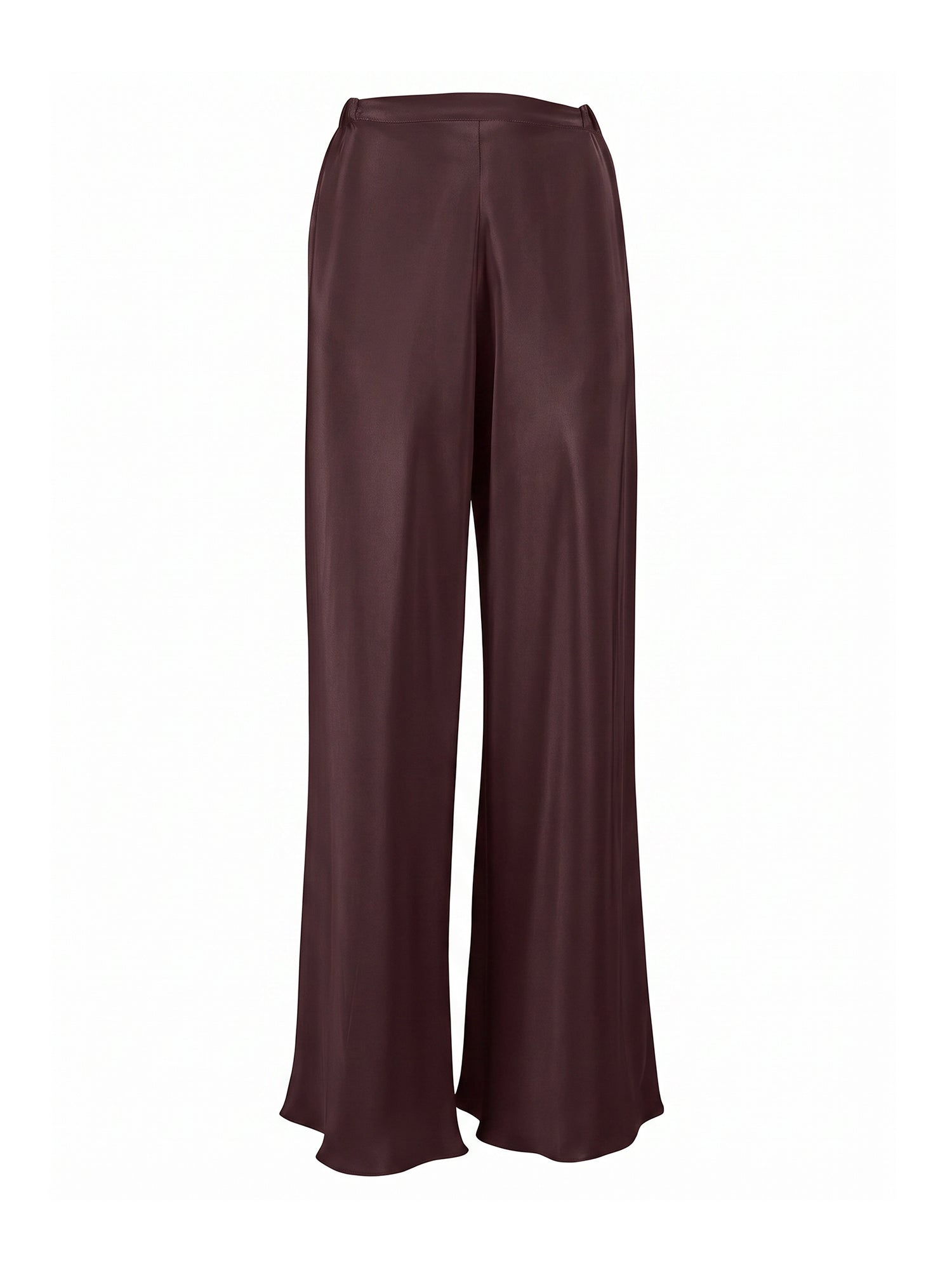 Chute Wide-Leg Silk Pants