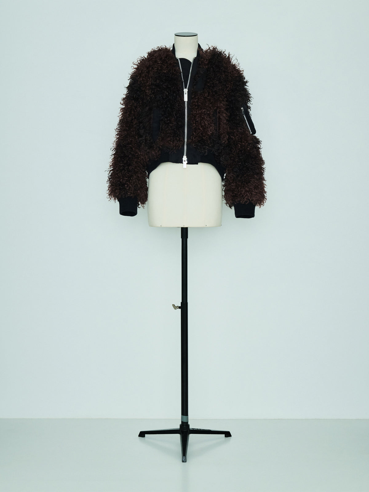 Curly Faux Fur Blouson