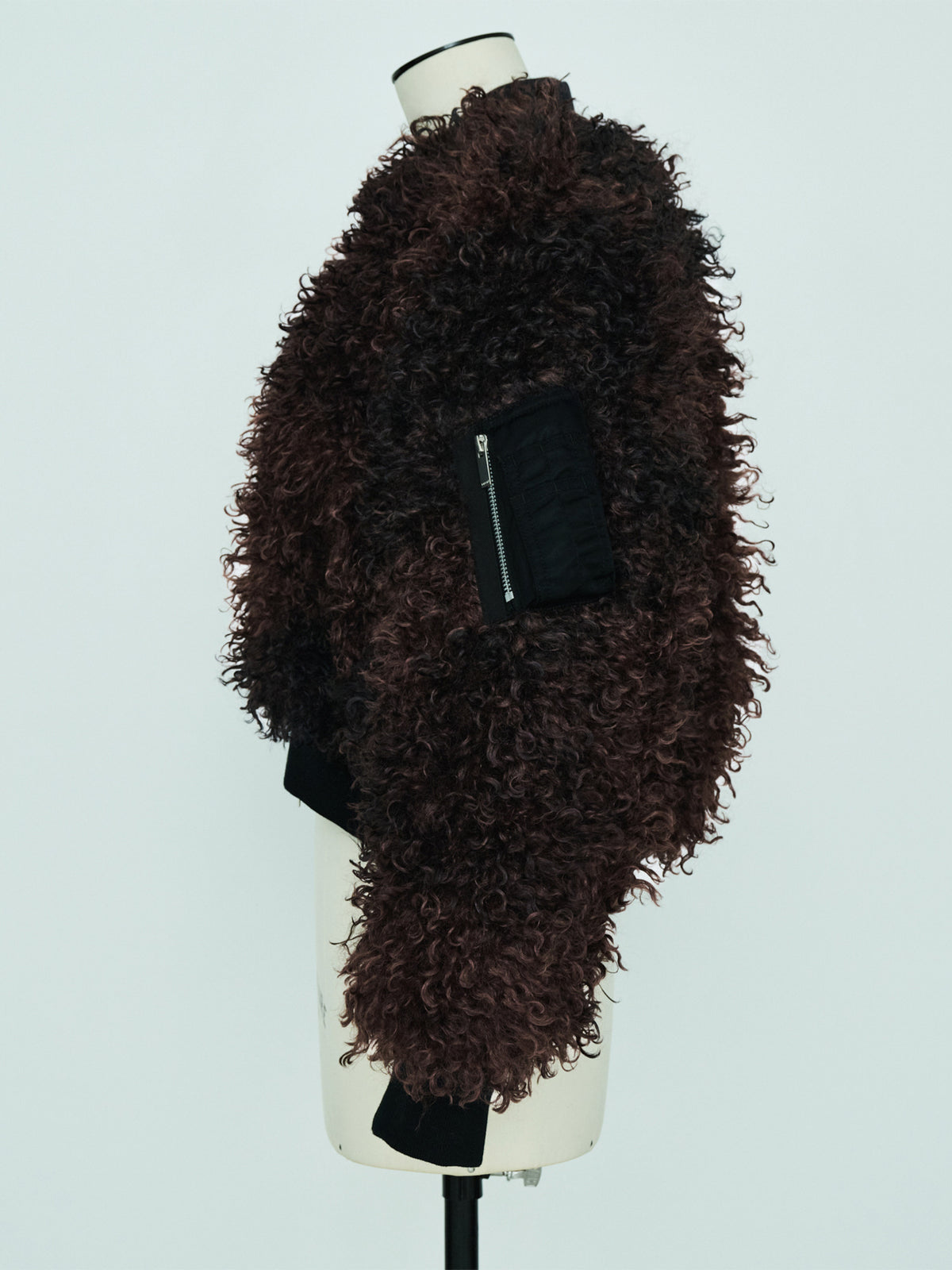 Curly Faux Fur Blouson