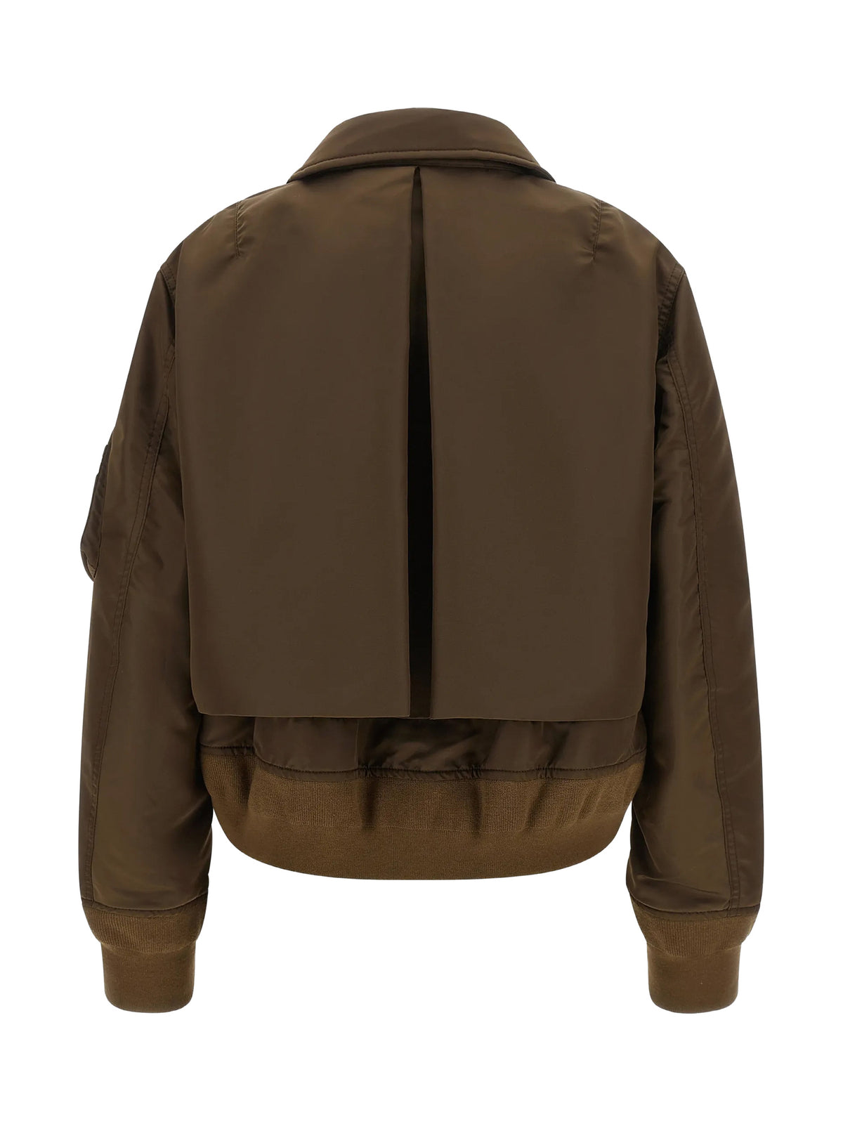 Layered Nylon Twill Blouson