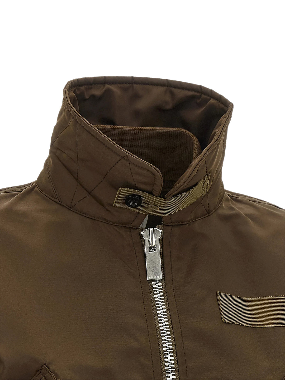 Layered Nylon Twill Blouson