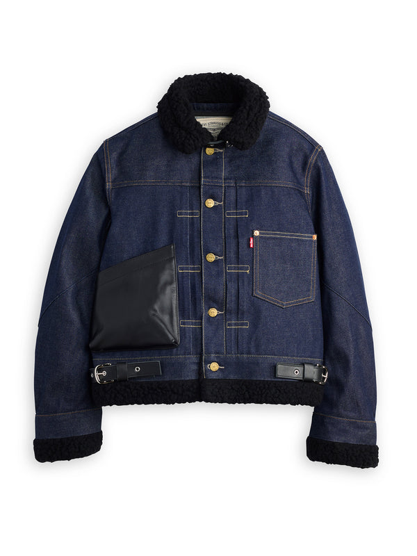 Levi's® x sacai Denim Sherpa Jacket