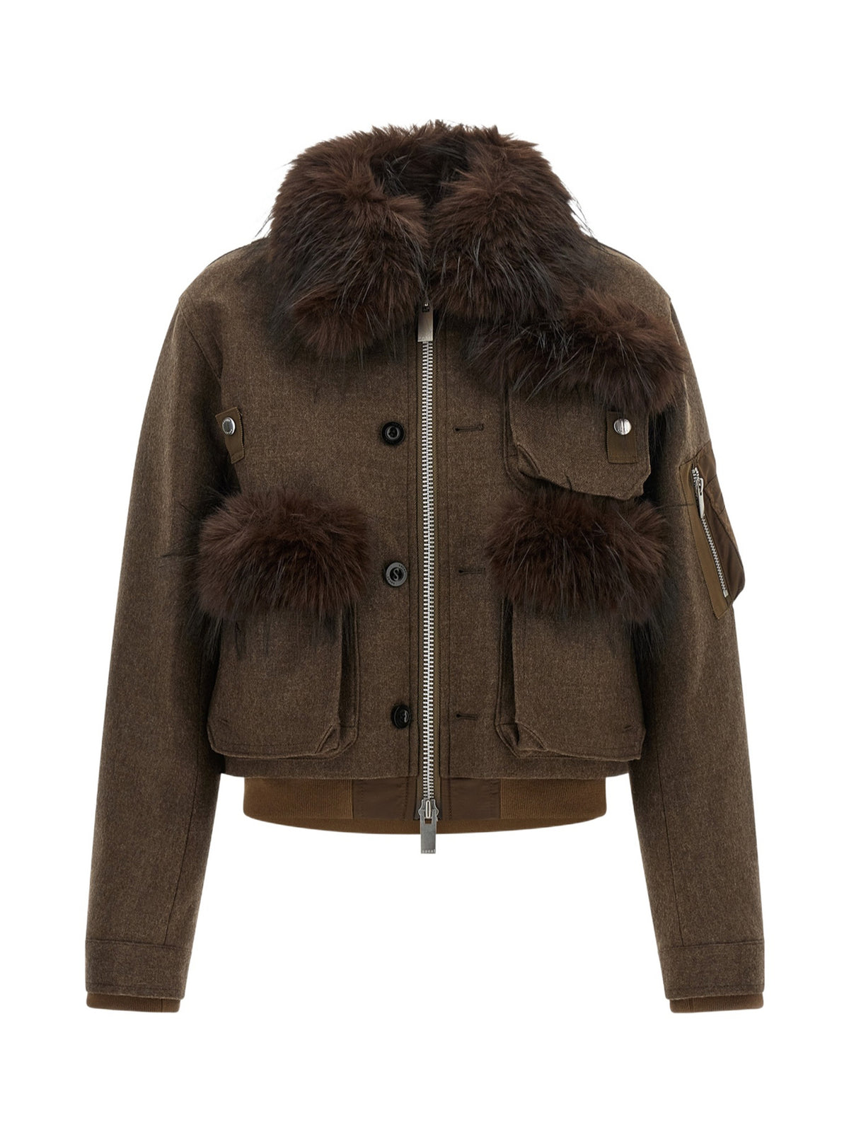 Wool Melton Blouson