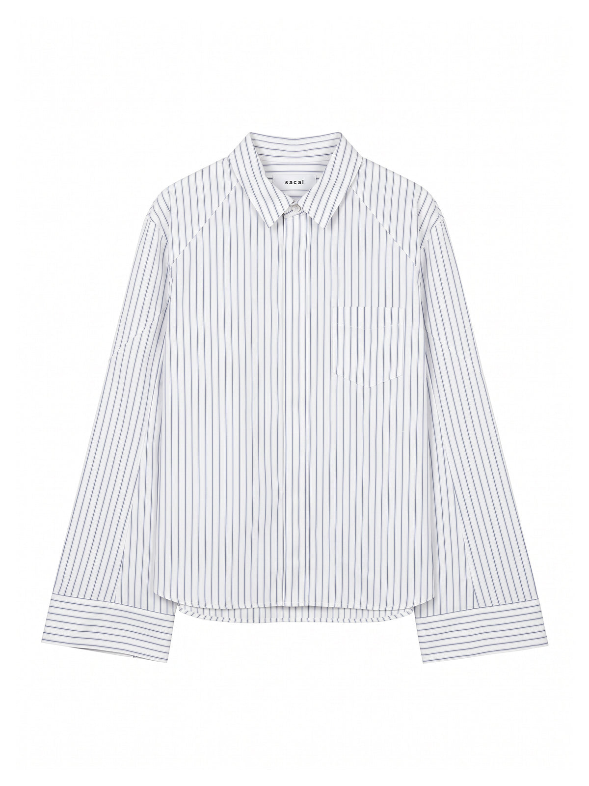 Striped Poplin Shirt