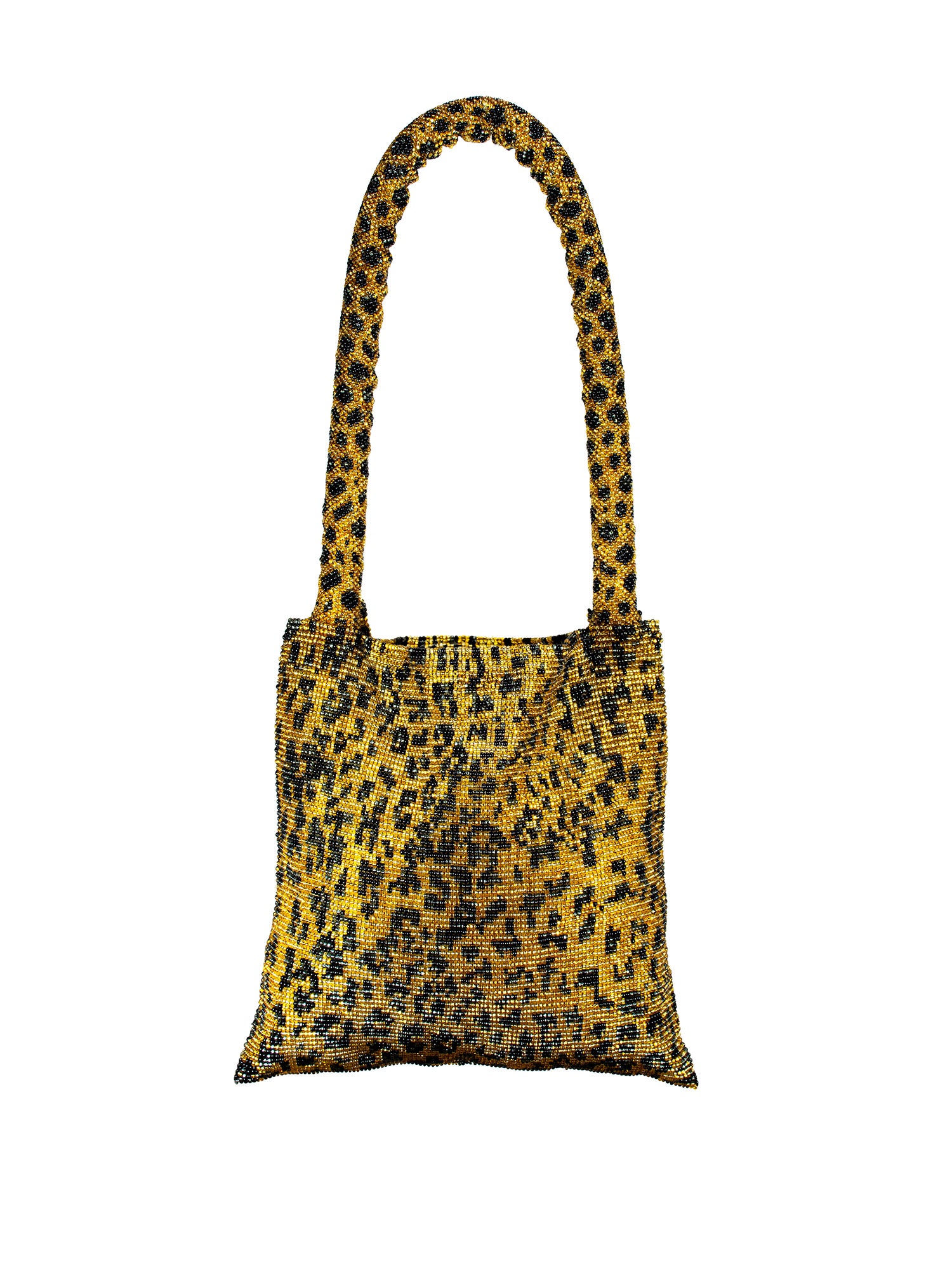 Gold and Black Leopard Felidea Bag