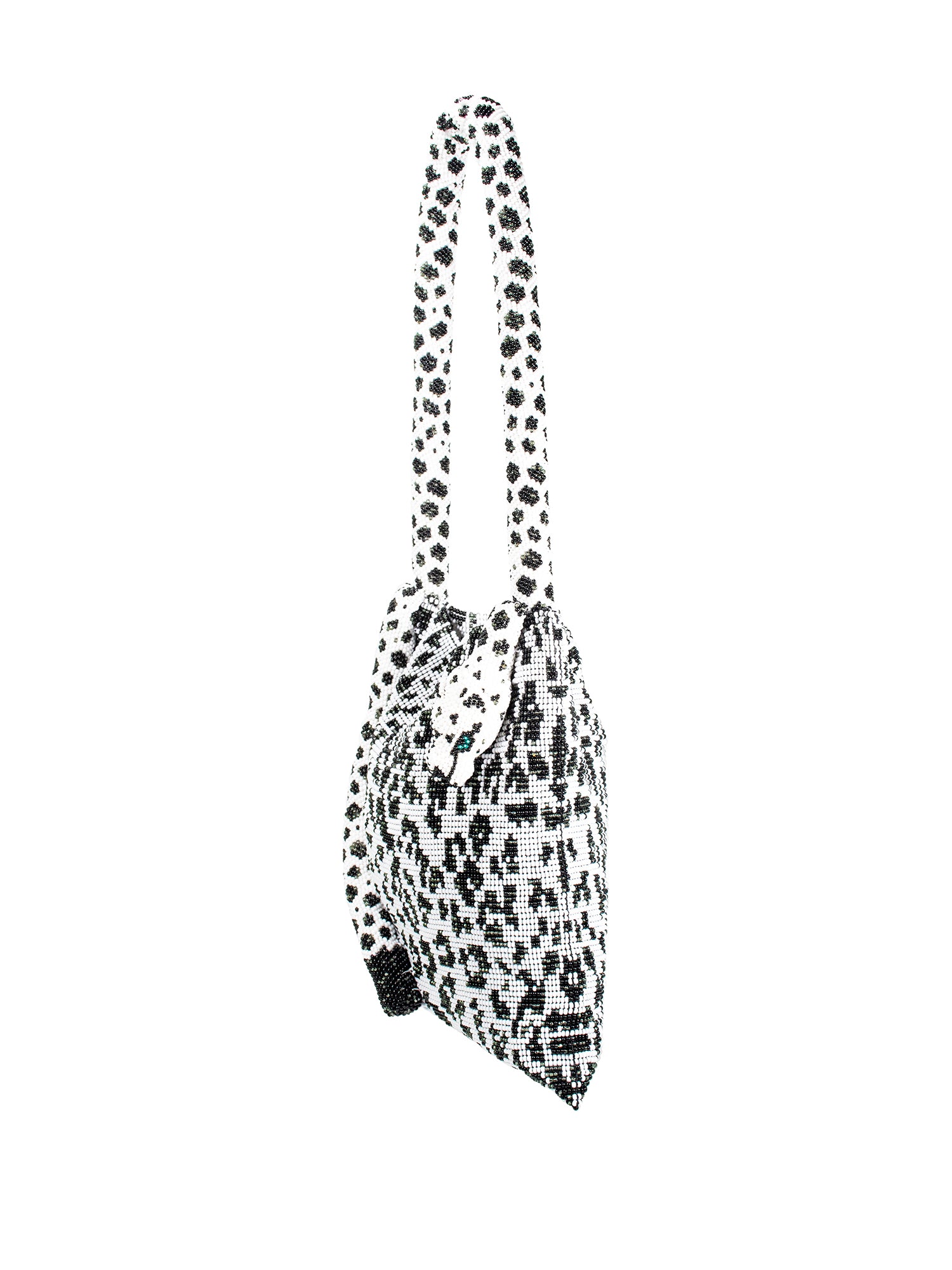 White and Black Leopard Felidea Bag