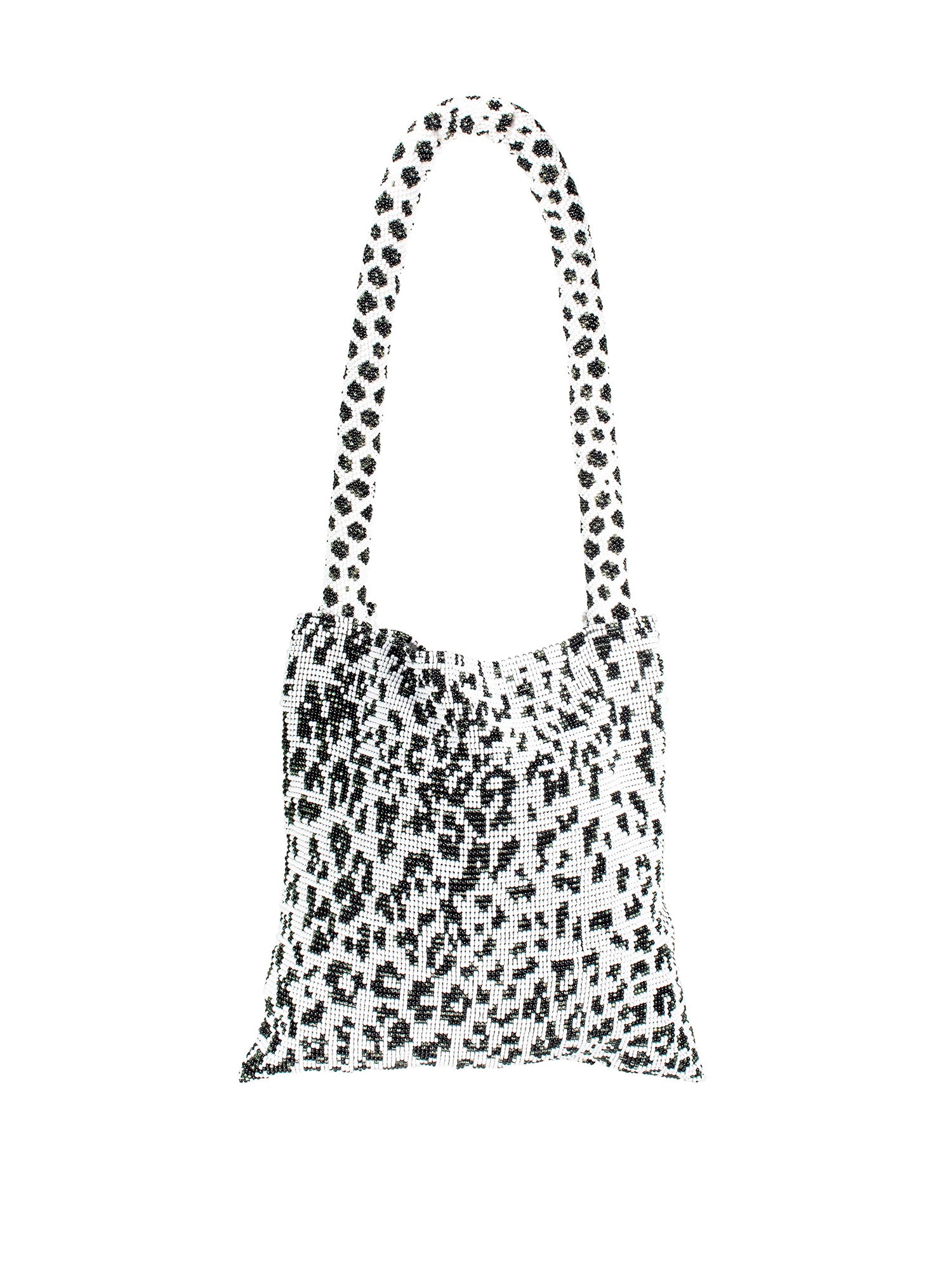 White and Black Leopard Felidea Bag