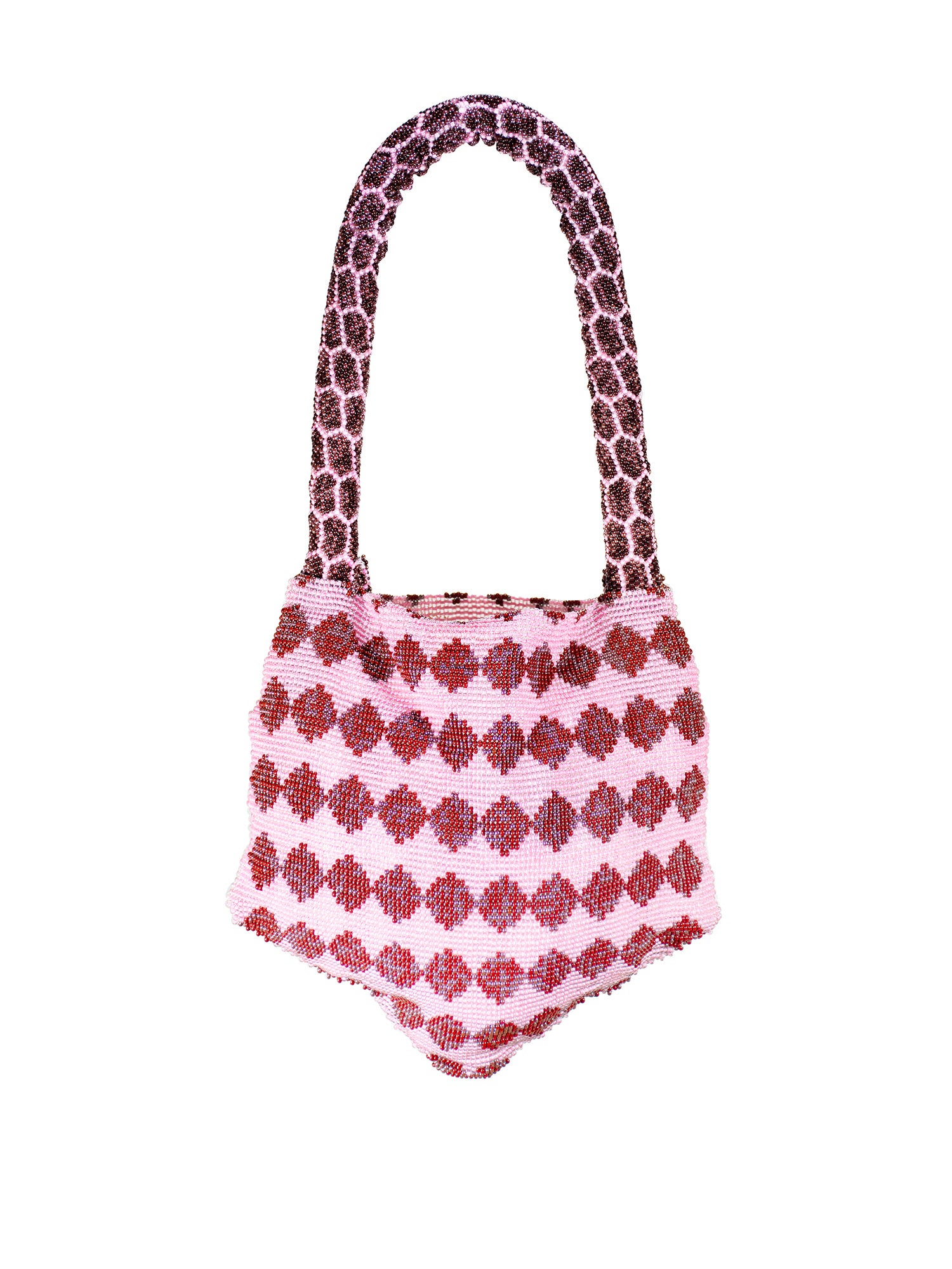 Light and Dark Pink Mini Serpent Bag